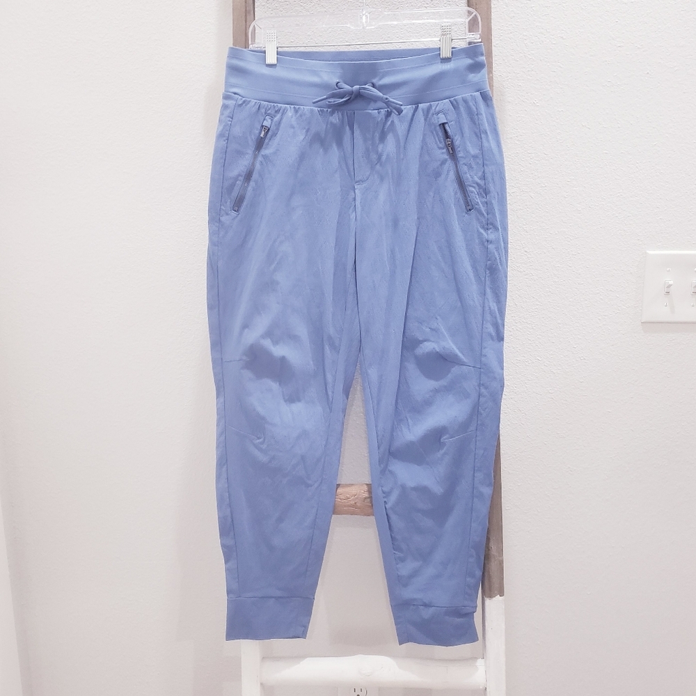 Athleta Trekkie North Light Blue Jogger Size 8